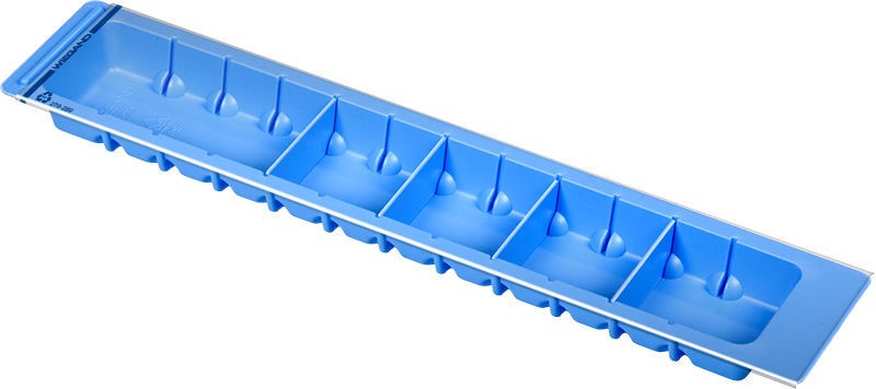 Dispensador Wiegand profundo con 4 tablillas separ. y tapa