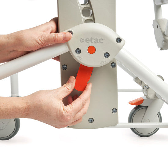 Silla Ducha y WC Etac Swift Mobil 24"-2 Autopropulsable