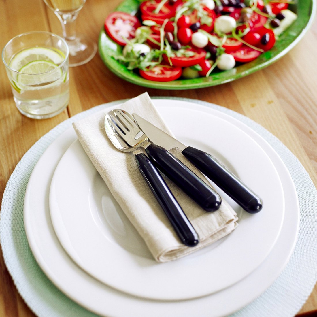 Cubiertos Etac Light con asas gruesos