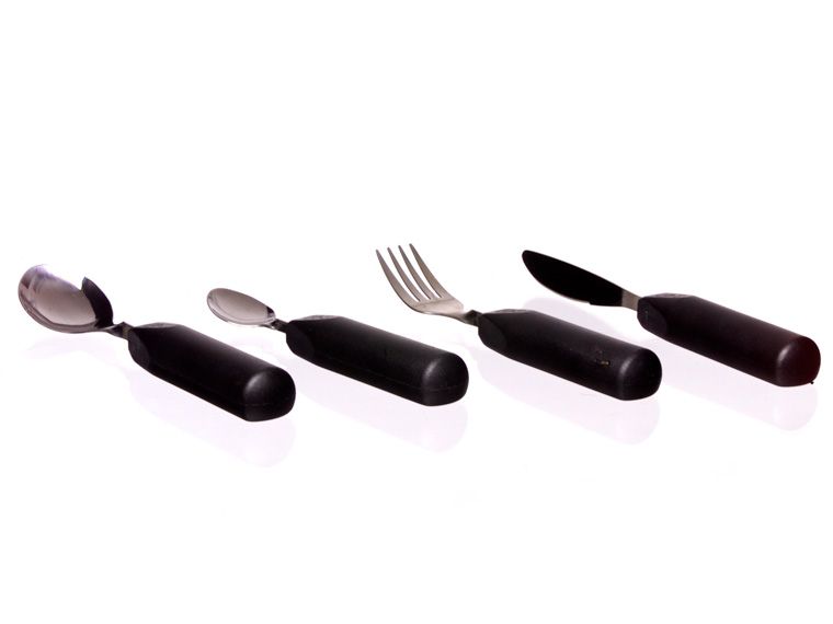 Cubiertos flexibles, adaptables en ángulo