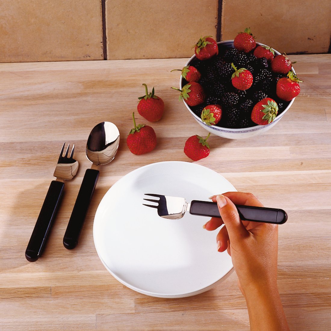 Cubiertos combinados Etac Light