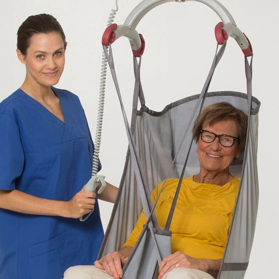Cincha Molift UnoSling HighBack un solo paciente, desechable