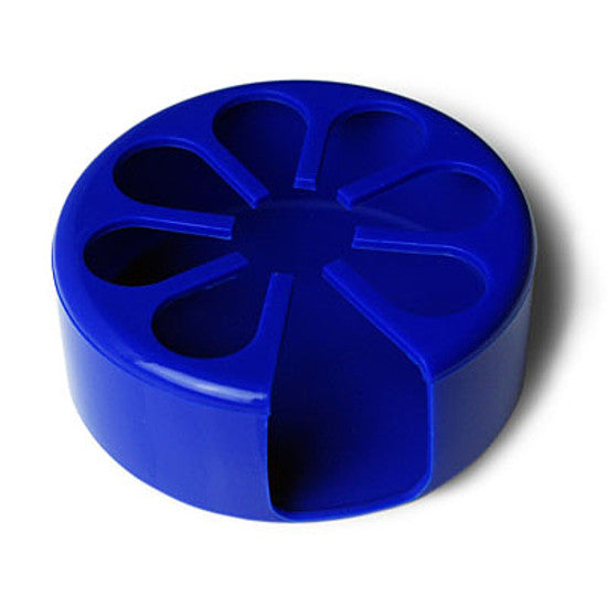 Posavasos antideslizante Tenura 90 mm Ø azul