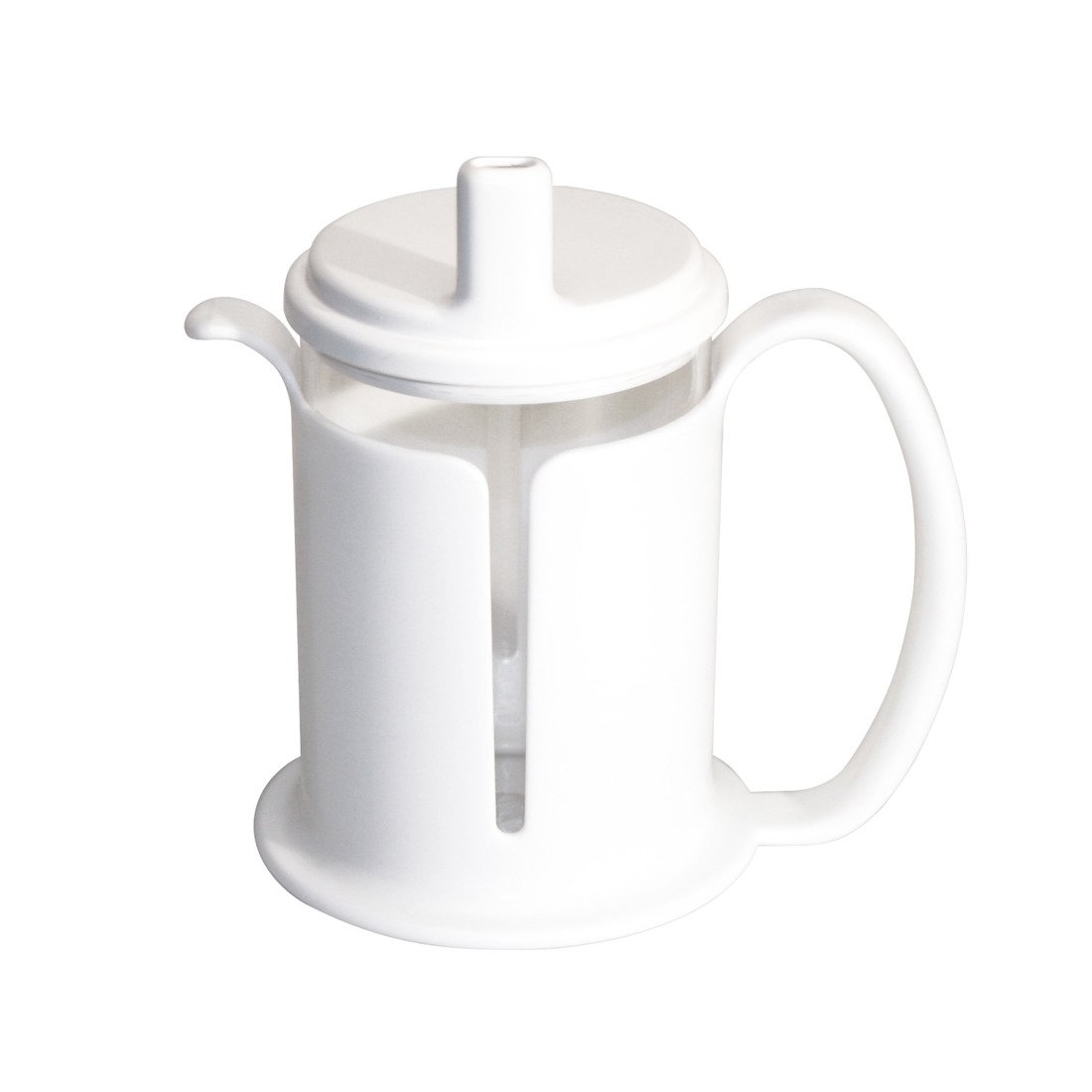 Vaso con asa y tapa con boquilla Etac Tasty